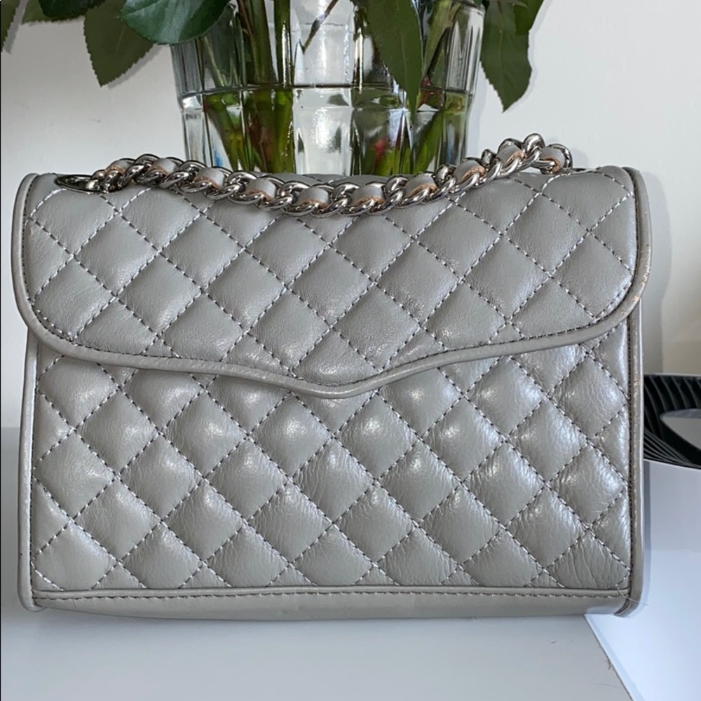 Rebecca Minkoff Mini Affair Quilted bag in Grey